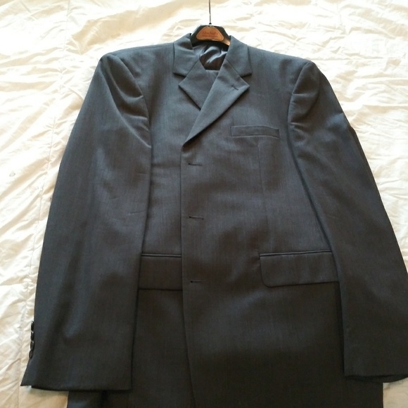 Mens 2pc suit bt Stafford - Picture 2 of 2